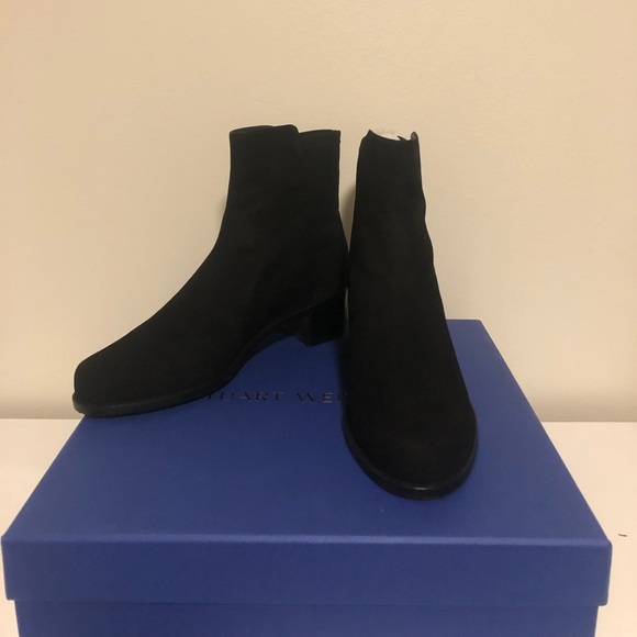 Stuart Weitzman NWT Suede 5050 Reserve Bootie- 6 - Picture 2 of 8